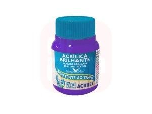 Tinta Acrílica Brilhante 37ml Violeta - Acrilex
