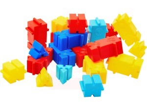 Monta Tudo 20 Peças - Brinquedo Pedagógico